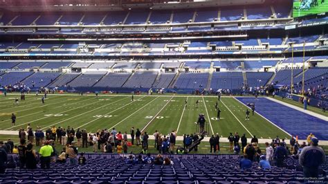 lucas oil stadium section 110|Section 110 at Lucas Oil Stadium .